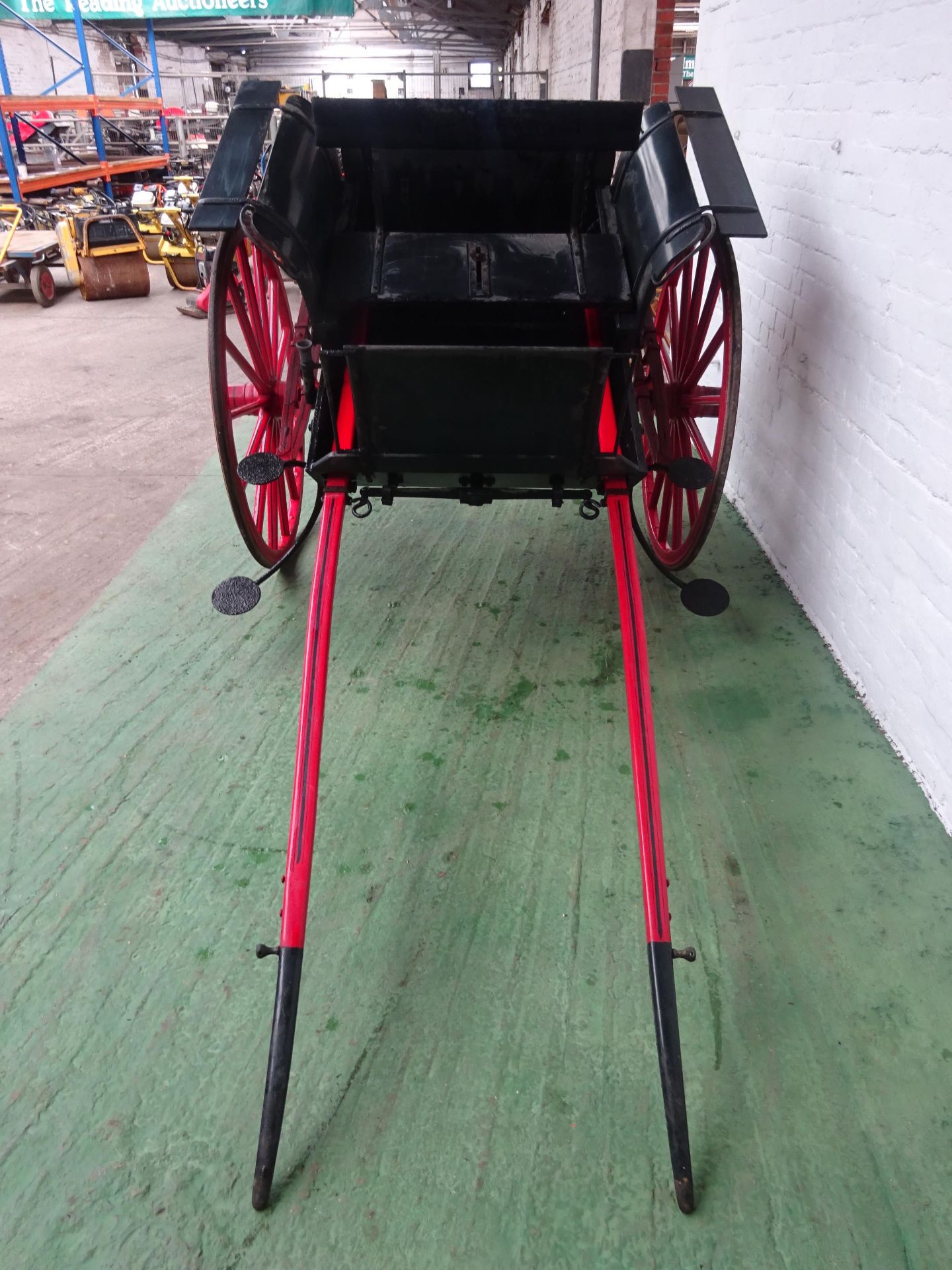 C-SPRING RALLI CAR by Thorn of Norwich, ‘Patent Norfolk Carriage Works’, to suit 14 to 14.2 hh - Bild 6 aus 8