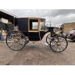 BOW-FRONTED BROUGHAM to suit 15.2 to 16hh pair