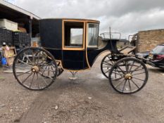 BOW-FRONTED BROUGHAM to suit 15.2 to 16hh pair