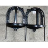 Two Stubbs Bridle Racks, in clean condition