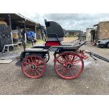 FOUR-WHEEL MARATHON VEHICLE built by van den Heuvel & Sons, to suit 14.2 to 15.2hh single or pair