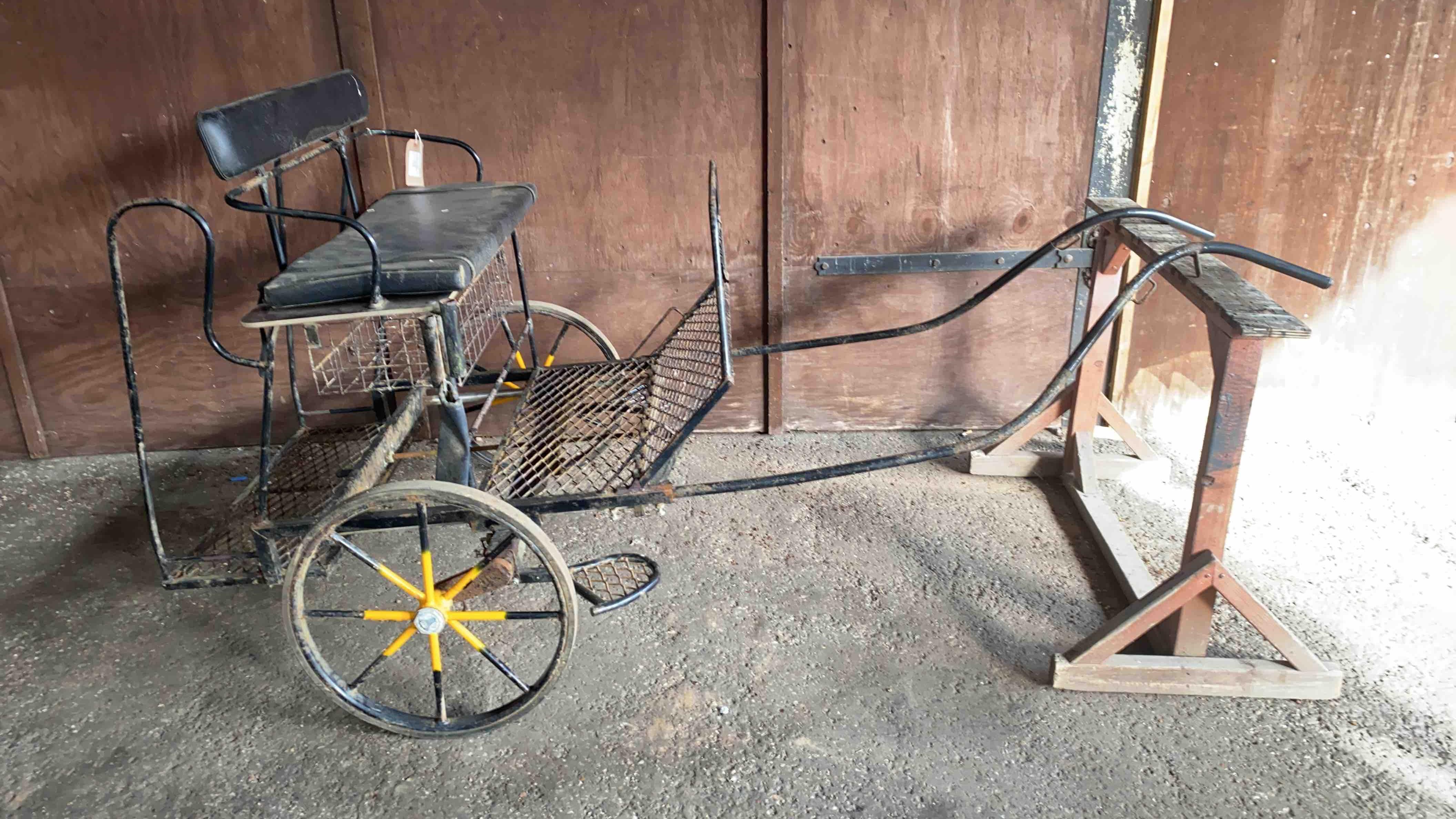 BELLCROWN 2 wheel exercise cart to suit 12 to 13hh - Image 3 of 3