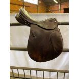 Military Saddle. This lot carries VAT.