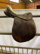 Military Saddle. This lot carries VAT.