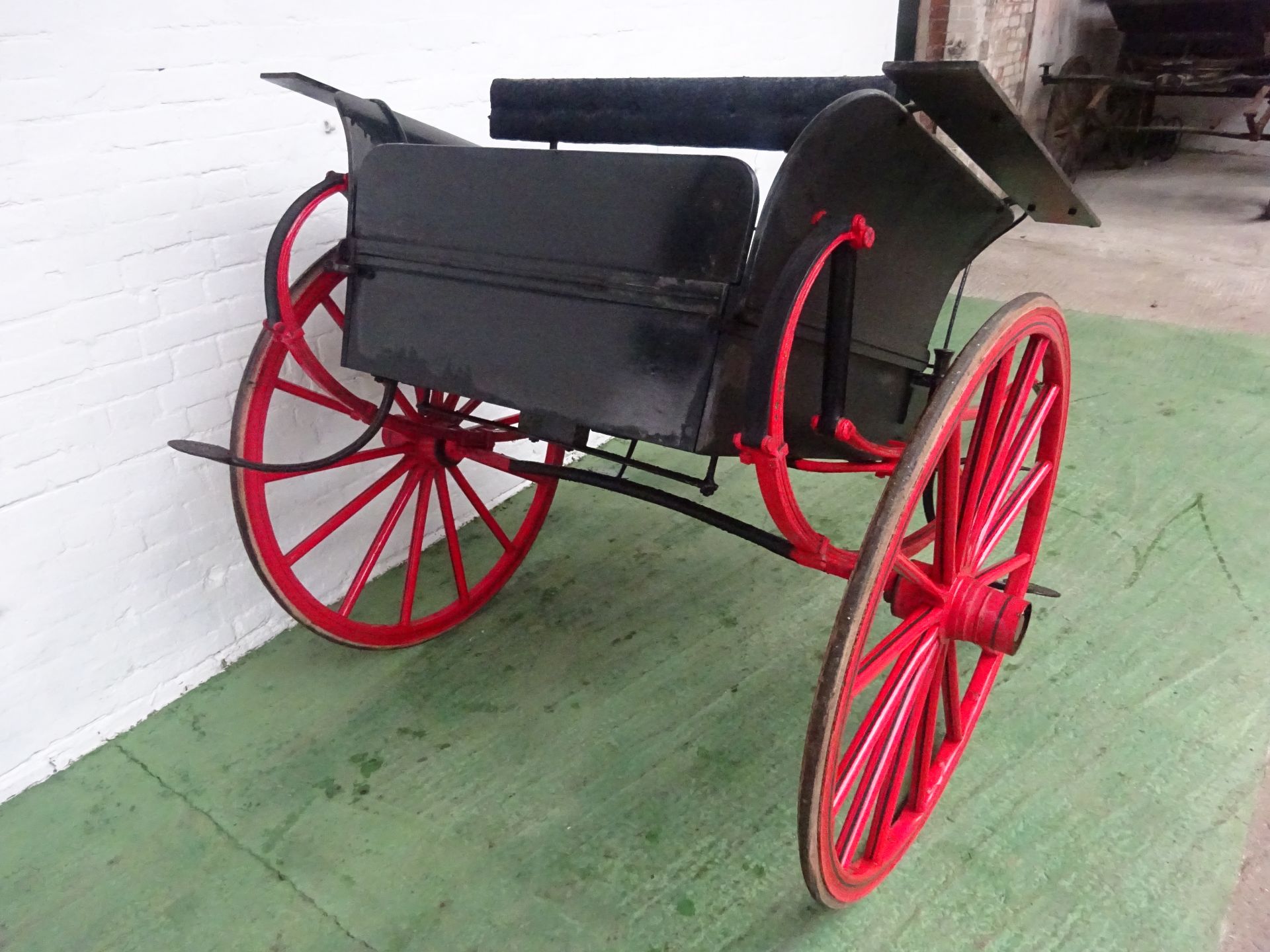 C-SPRING RALLI CAR by Thorn of Norwich, ‘Patent Norfolk Carriage Works’, to suit 14 to 14.2 hh - Bild 5 aus 8