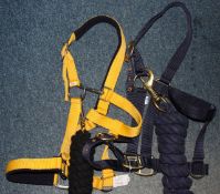 Two new headcollars (1 pony and 1 cob) and a new leadrope