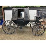 LANDAU to suit 14.2 to 15.2hh single or pair. Painted black. In need of attention.