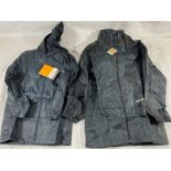 Two child's Regatta jackets, age 5 to 6 and 9 to 10, new