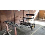 BELLCROWN 2 wheel exercise cart to suit 12 to 13hh