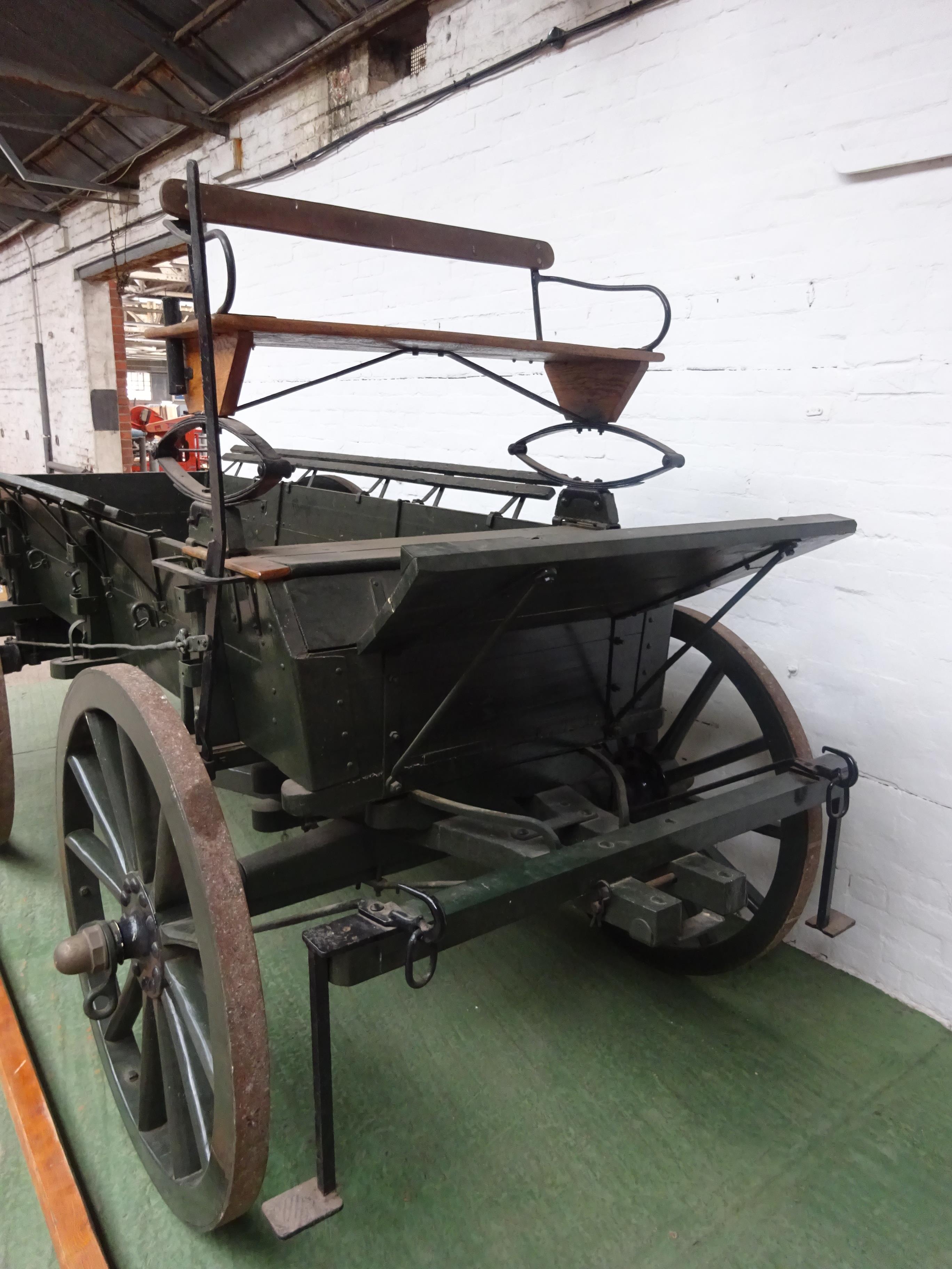 METRO 1915 GS WAGON, Reg. No. E117230, on iron shod artillery wheels with large brass hubcaps - Image 3 of 18