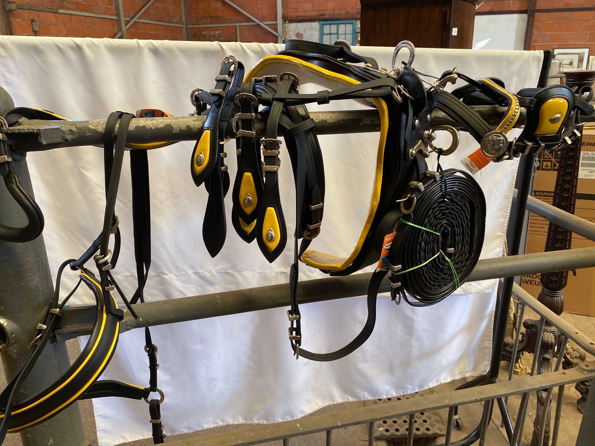 Set of pony trade harness. This lot carries VAT.