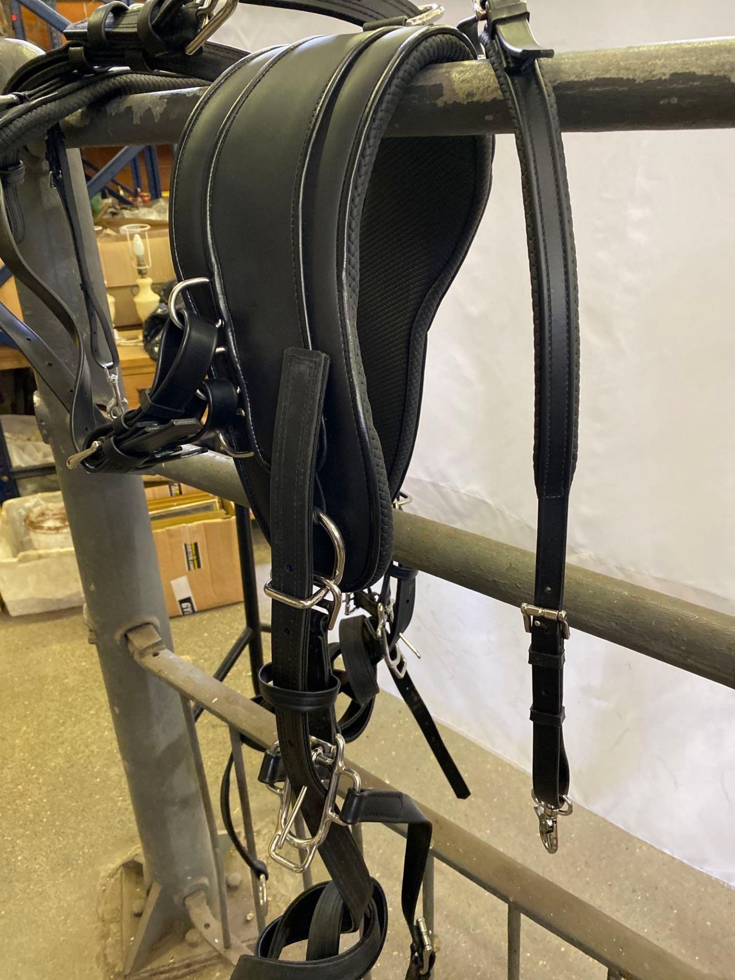 Set of full size harness with empathy collar. This lot carries VAT. - Image 6 of 17