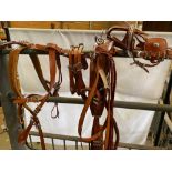 Set of pony harness. This lot carries VAT.