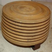 Wooden Whip Reel for multiple whips, in good condition