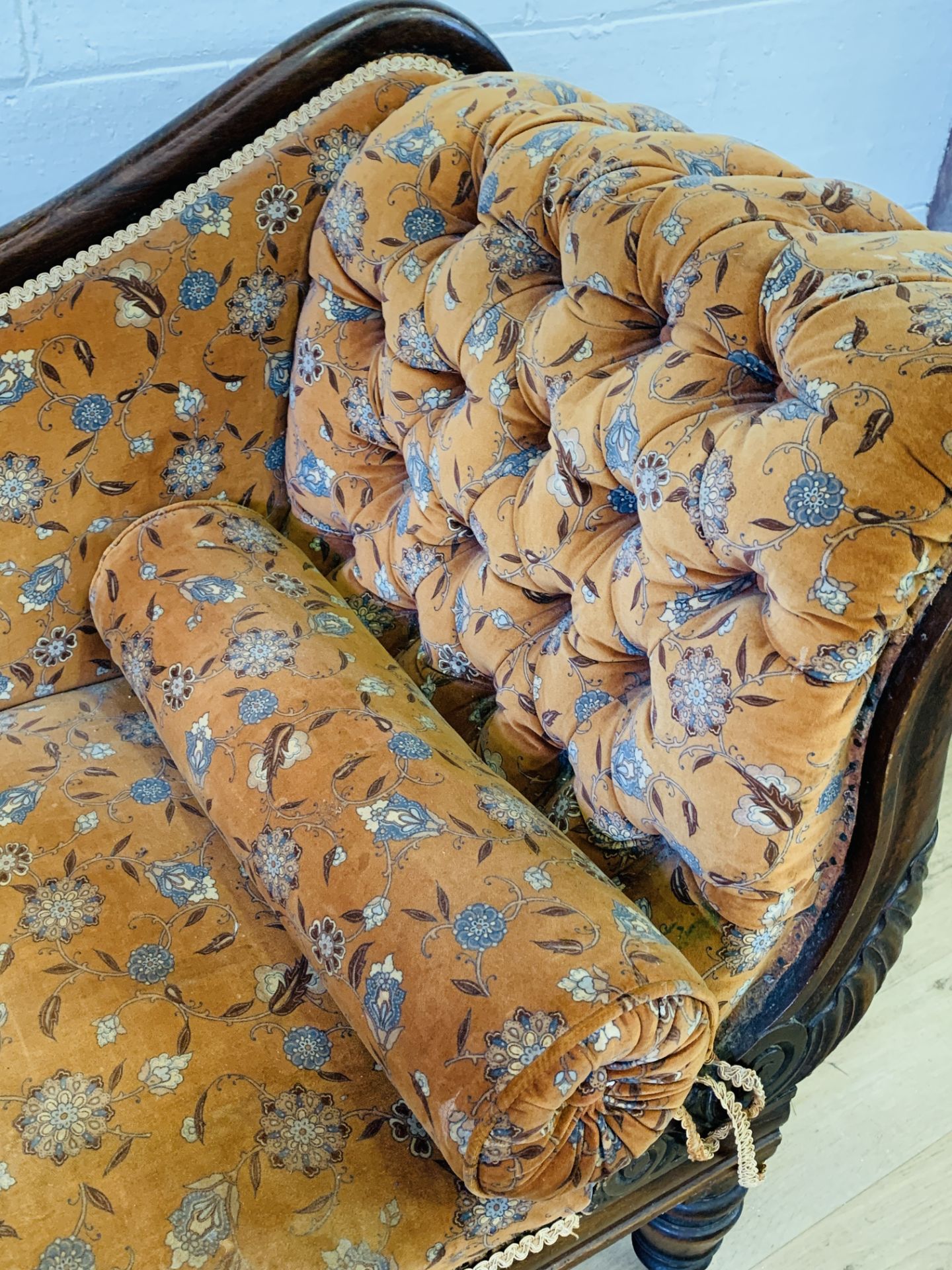 Victorian chaise longue - Image 4 of 5