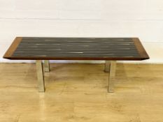 Teak coffee table