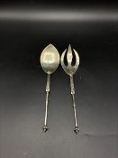 Alexander Ritchie Iona silver serving cutlery