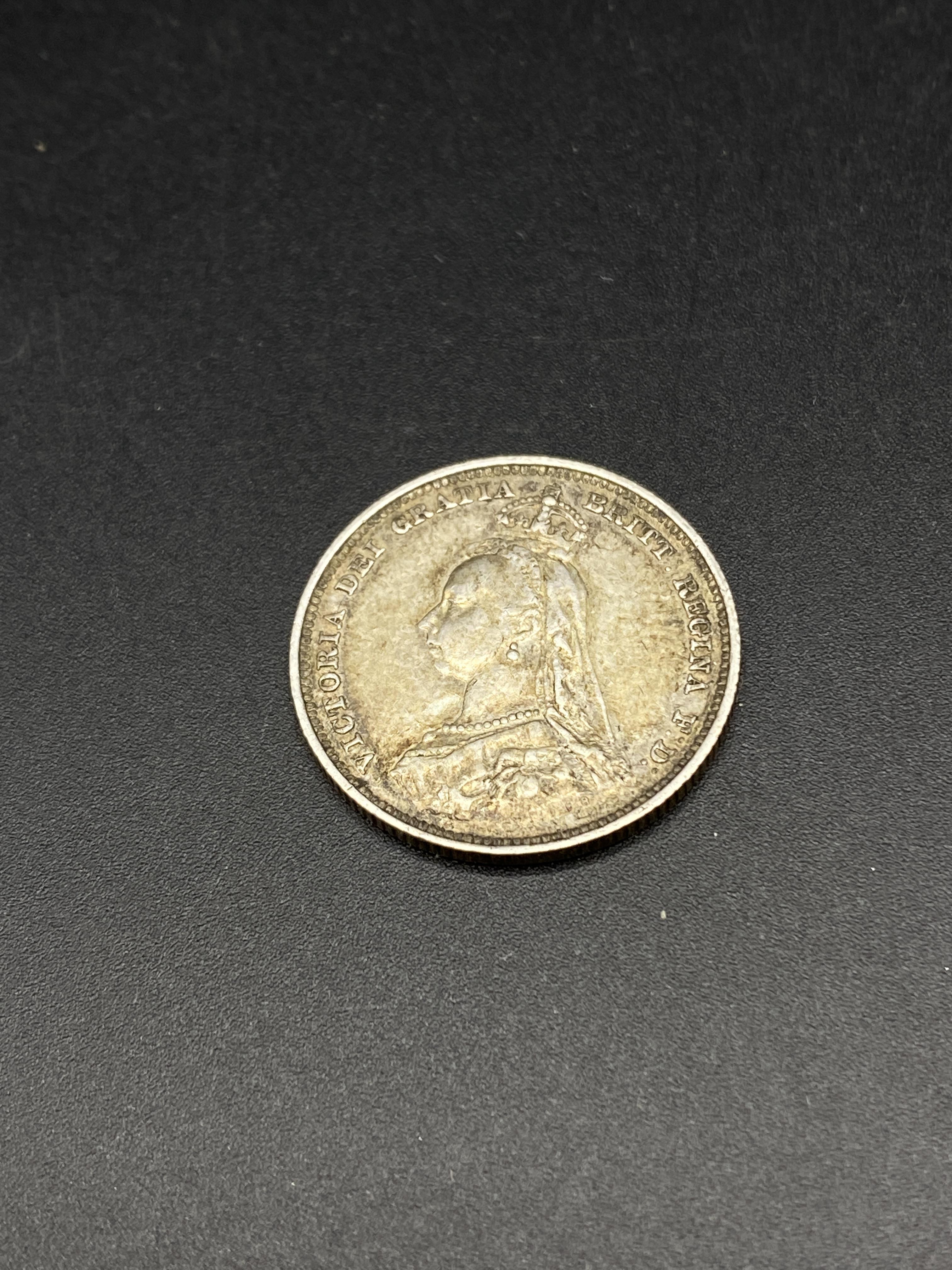 Quantity of Victorian silver coins - Image 4 of 7