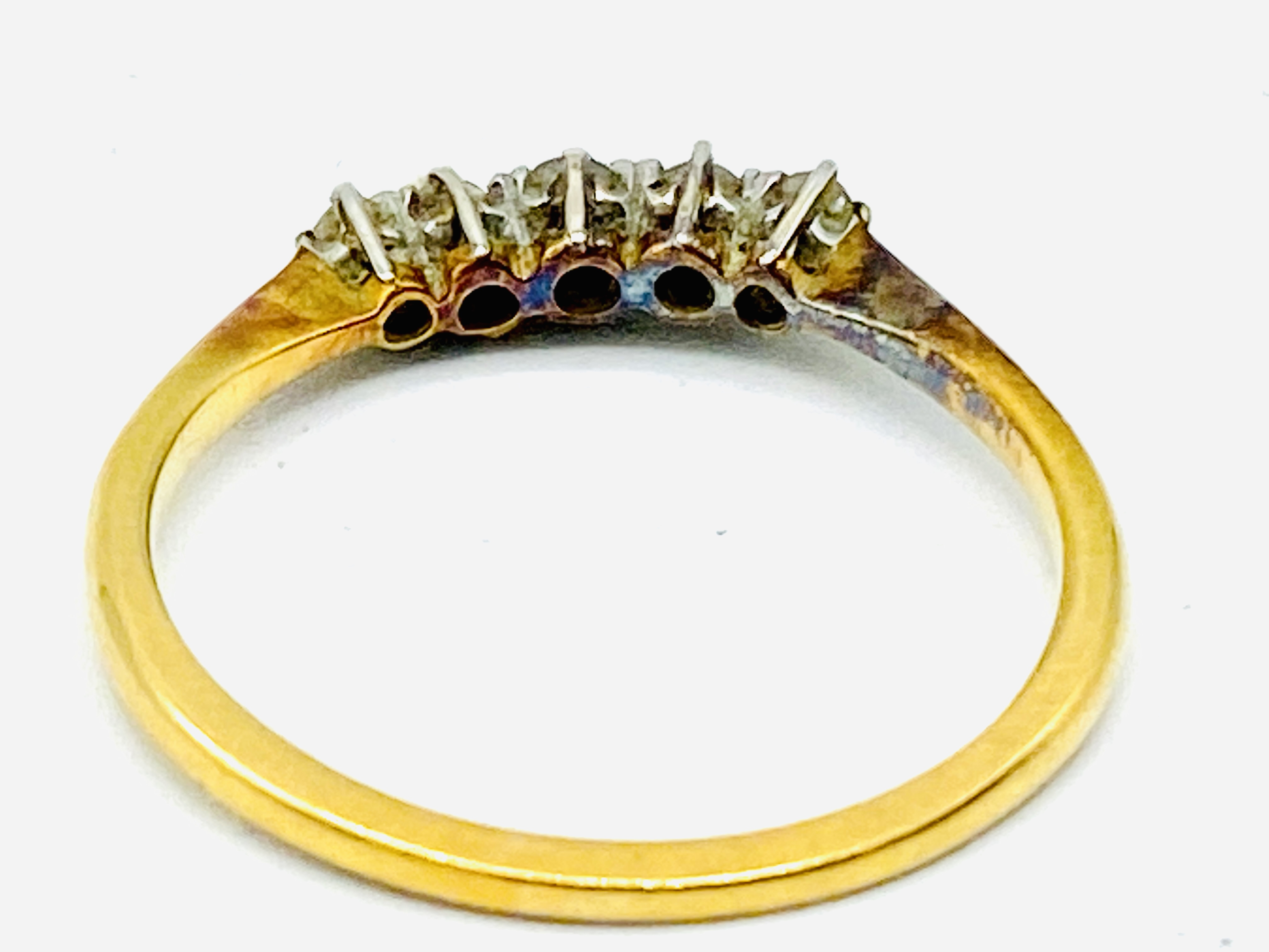 18ct gold and diamond ring - Image 3 of 6
