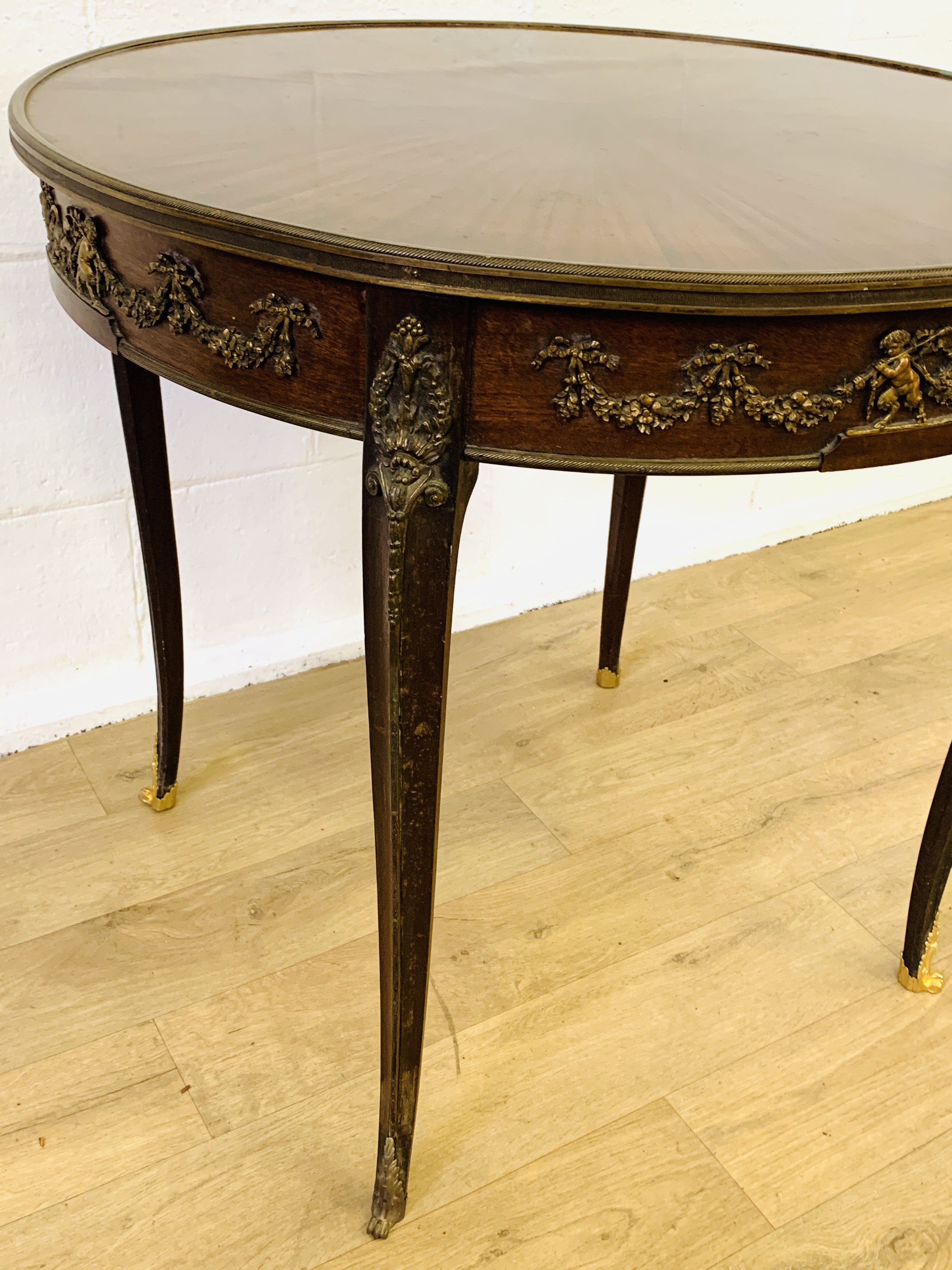 French empire style display table - Image 3 of 8