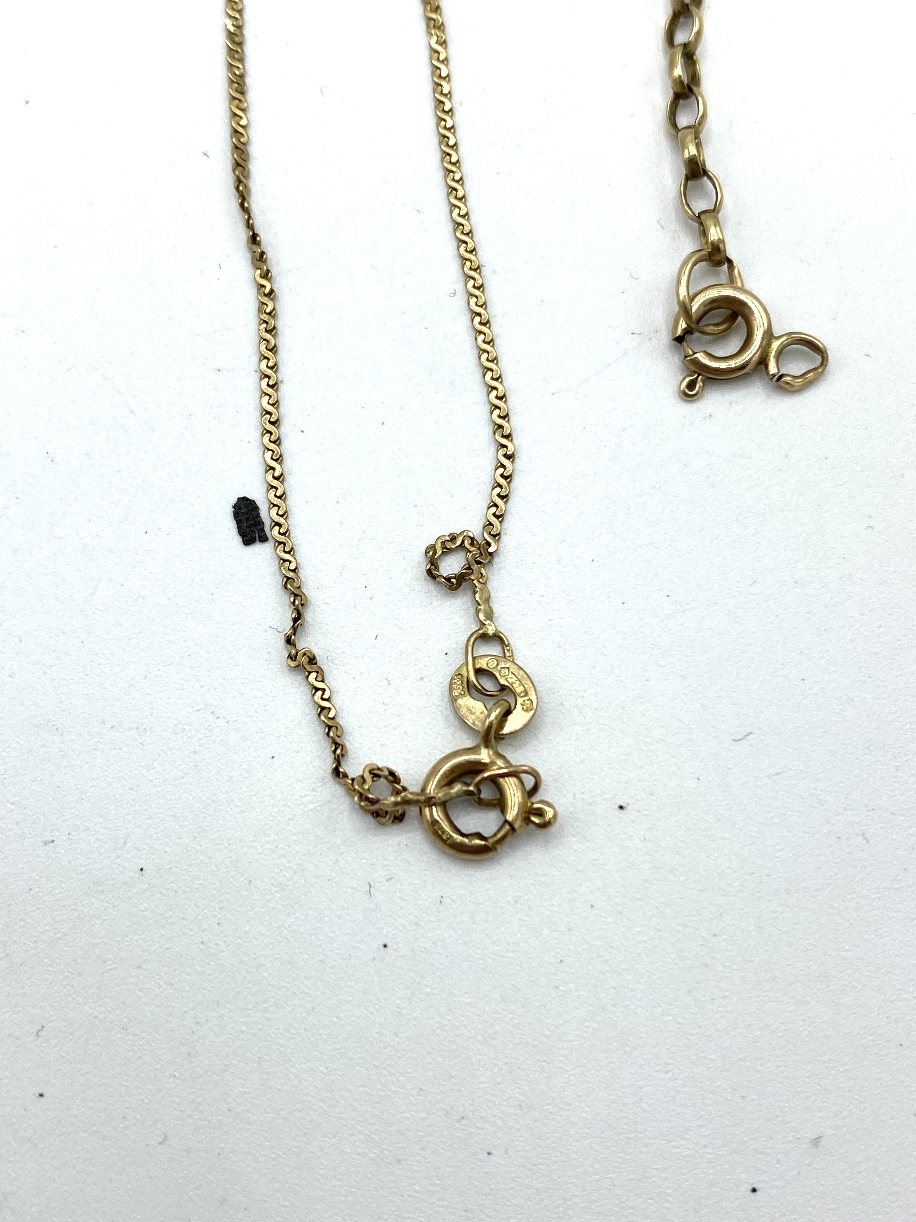 Four 9ct gold chains - Image 4 of 5