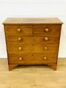 Mahogany chest of drawers