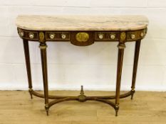 French empire style hall table