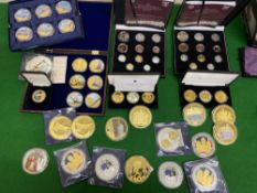 Collection of commemorative coins