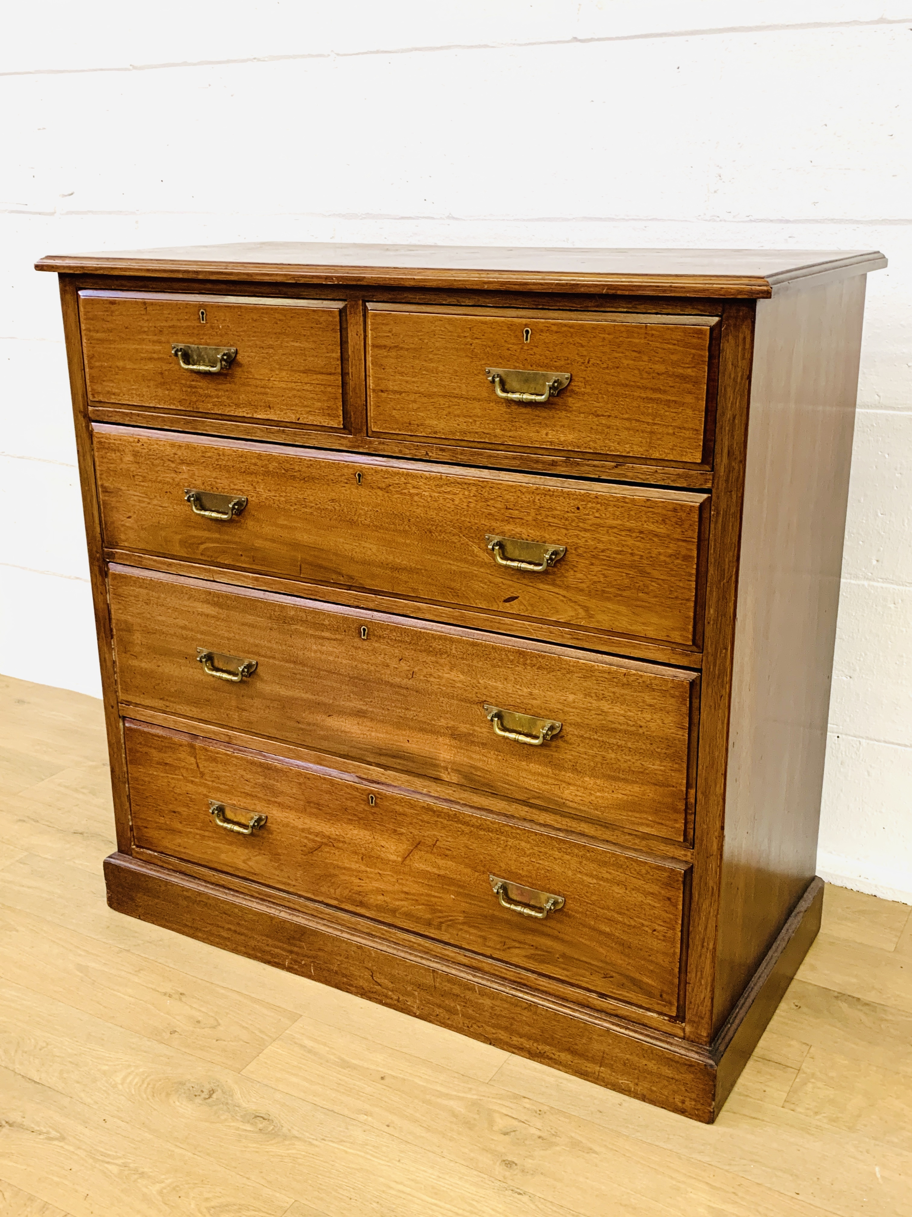 Mahogany chest of drawers - Image 8 of 8