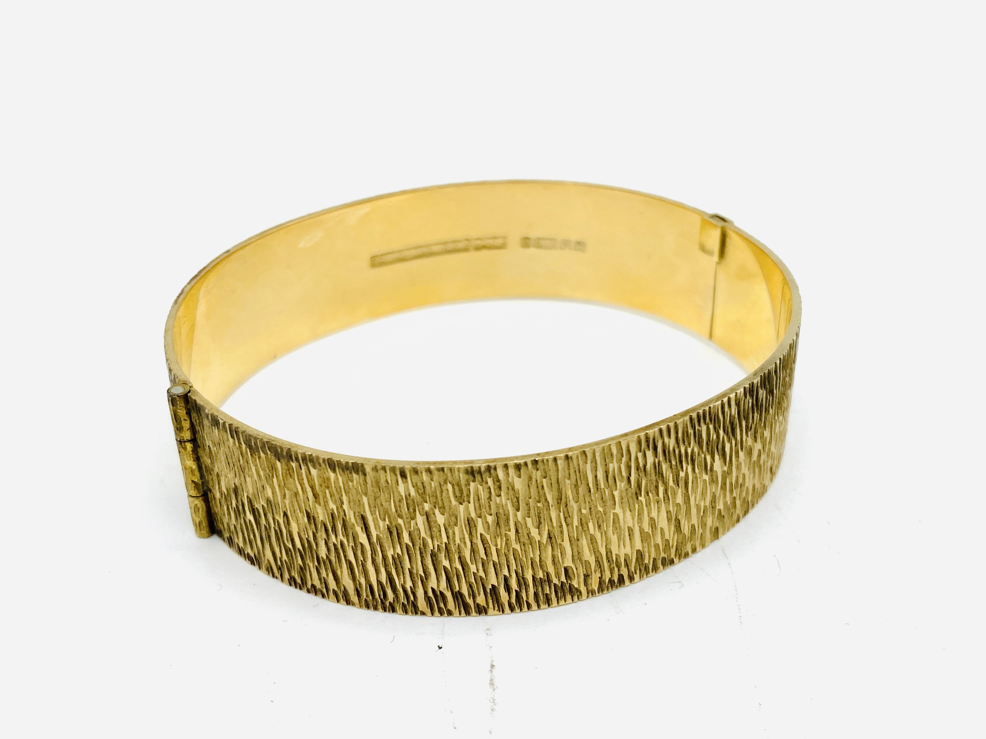 9ct gold bracelet - Image 2 of 6