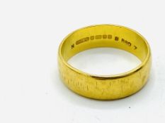 22ct gold wedding ring