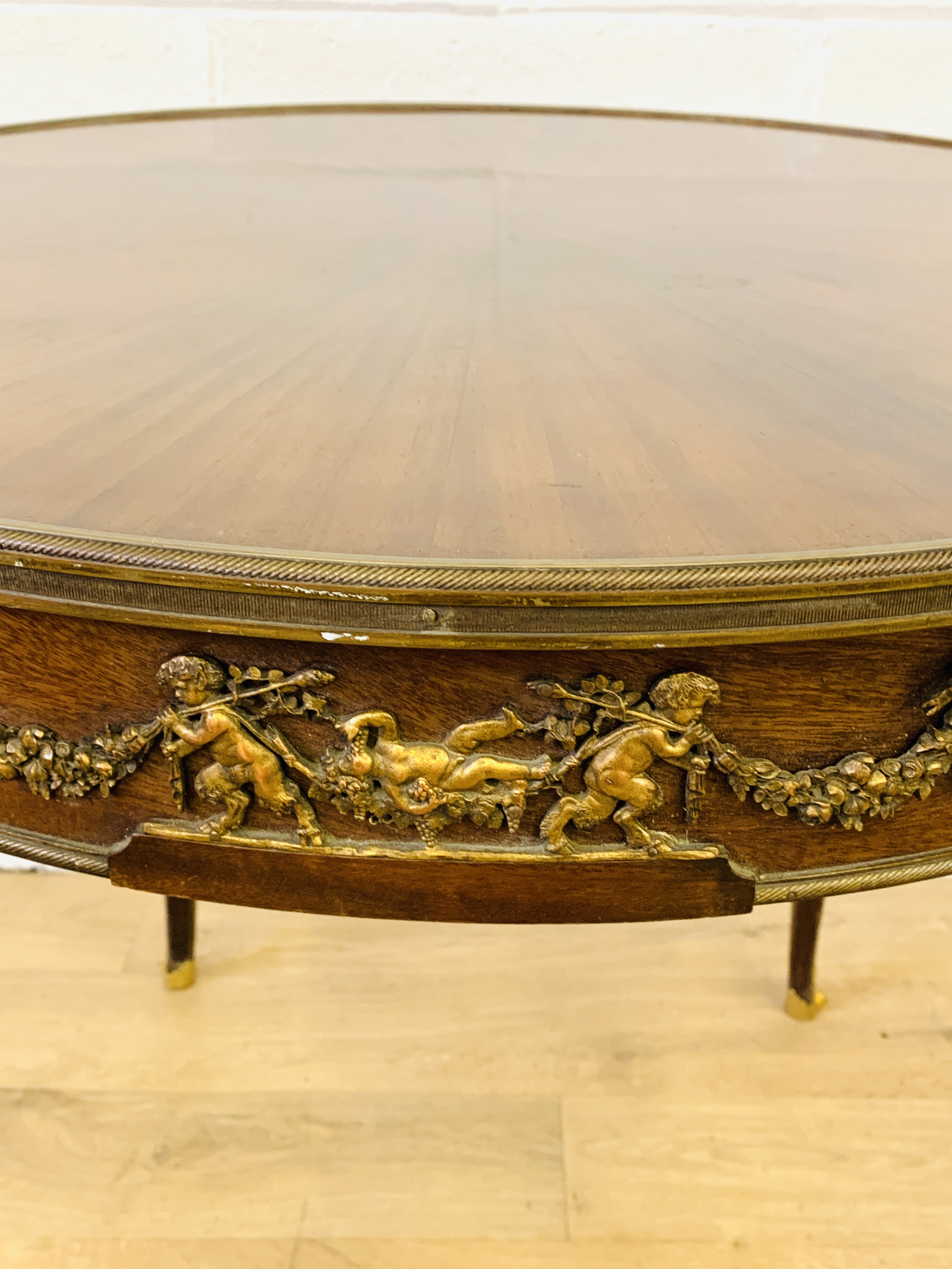 French empire style display table - Image 2 of 8