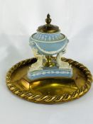 Wedgwood Jasperware inkwell