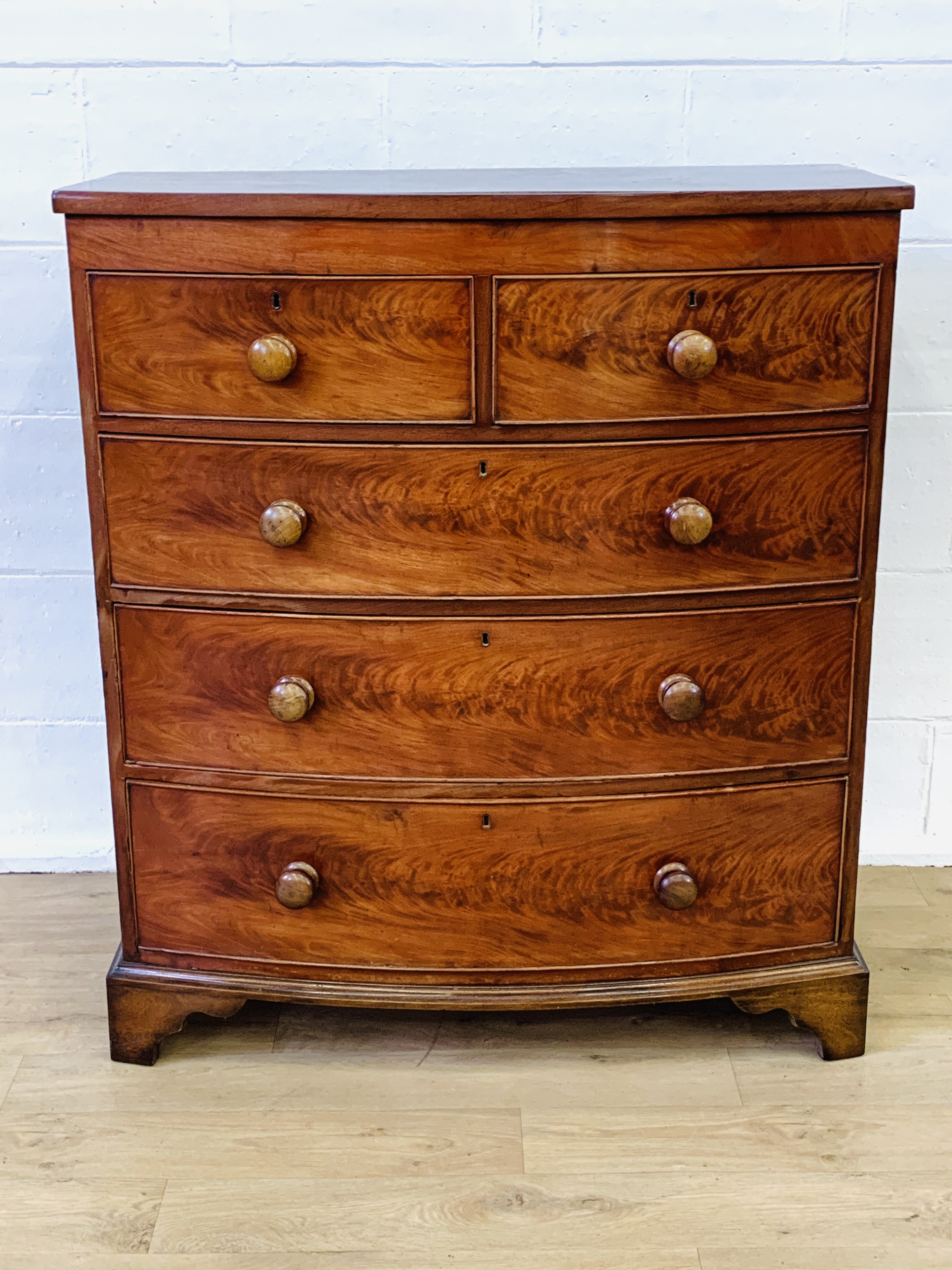 Mahogany chest of drawers - Image 7 of 7