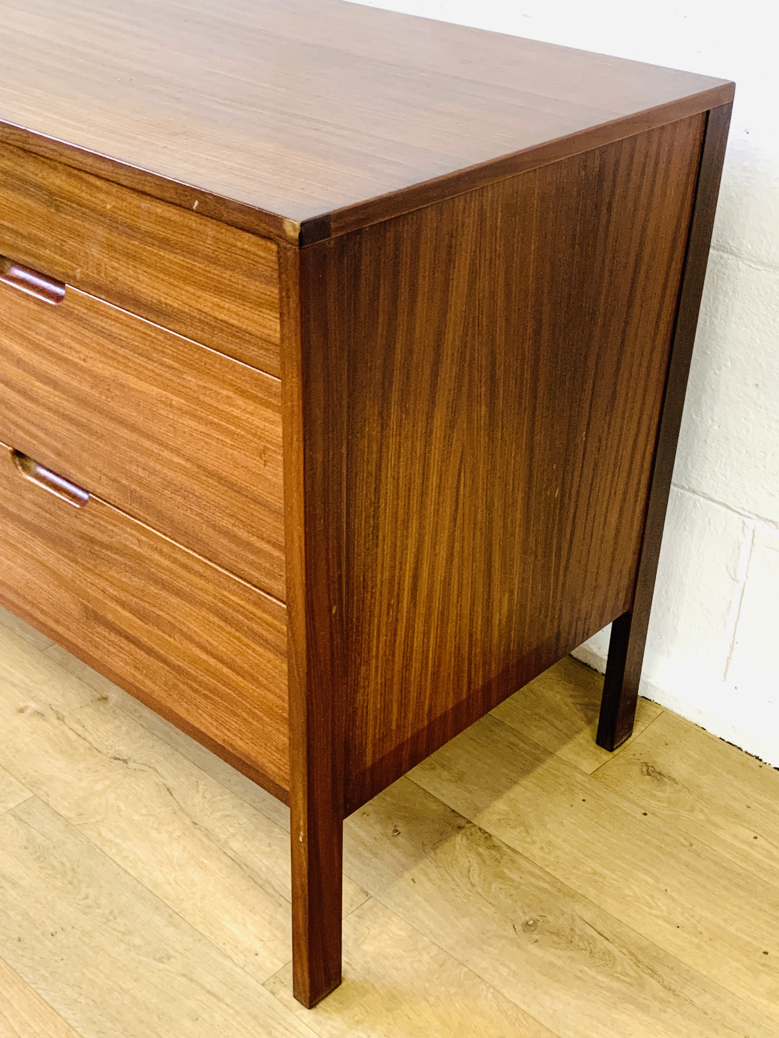 Teak chest of drawers - Image 6 of 7