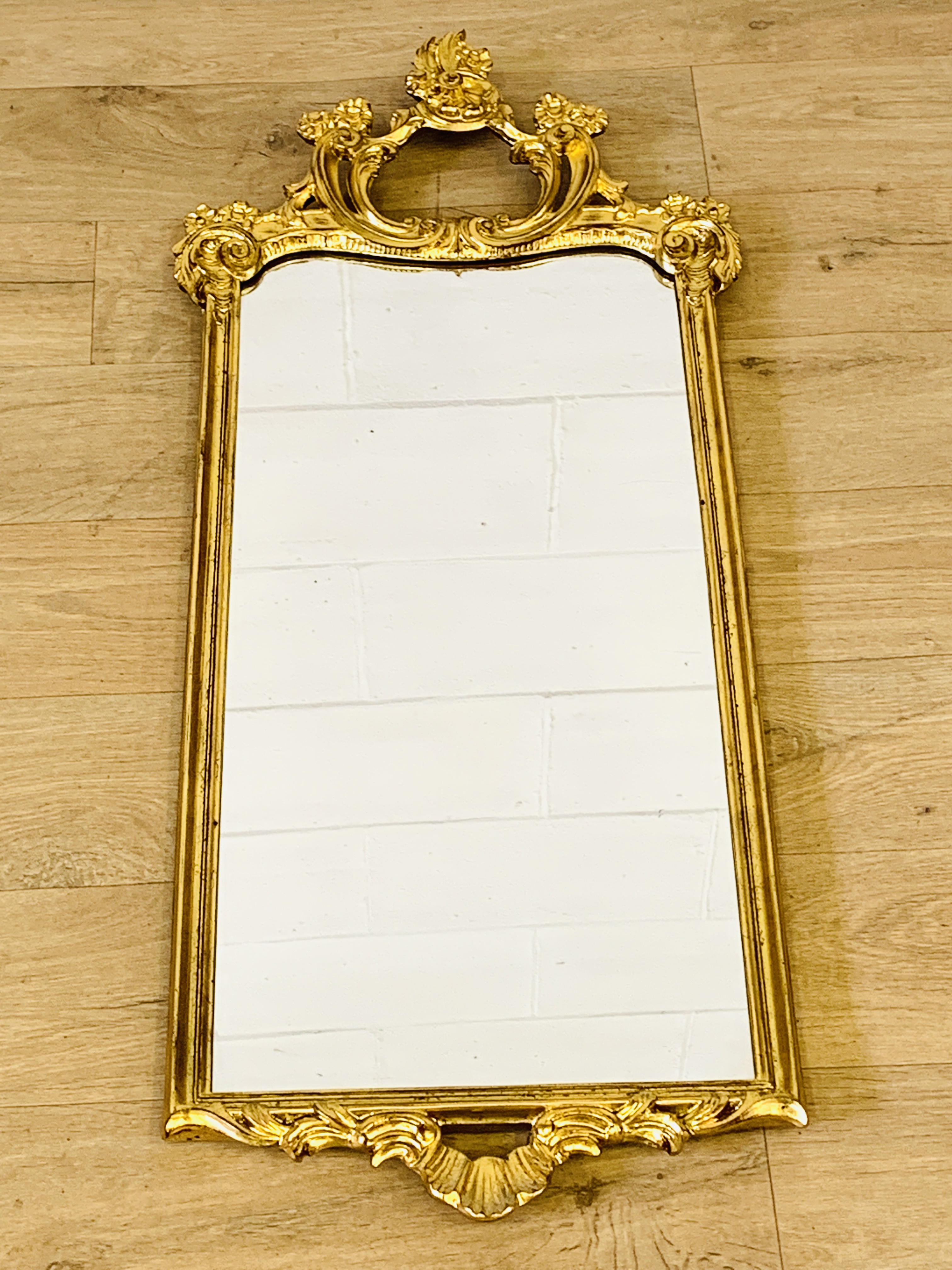 Giltwood mirror