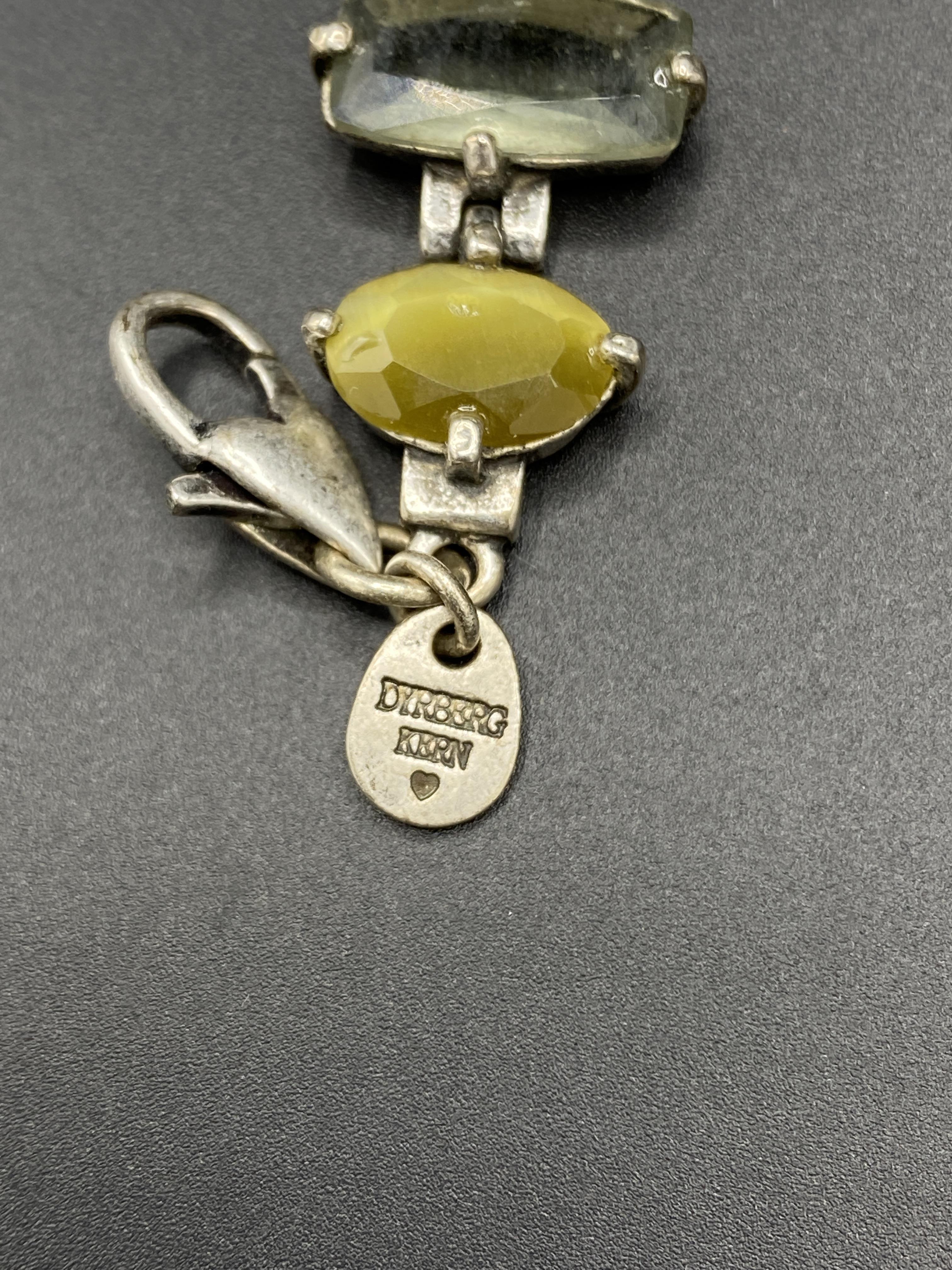 Dyrberg Kern bracelet together with a silver necklace - Image 6 of 8