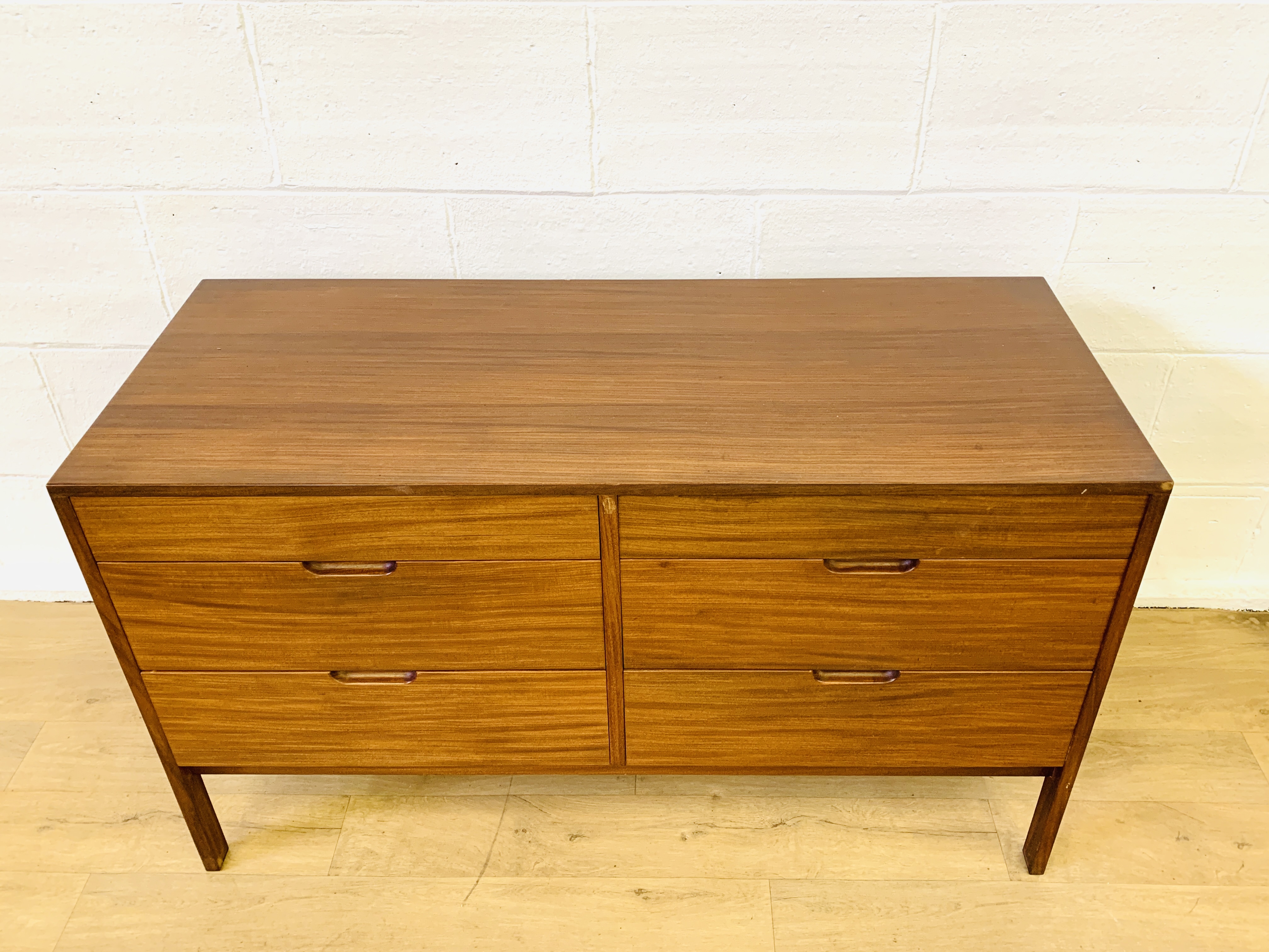 Teak chest of drawers - Image 7 of 7