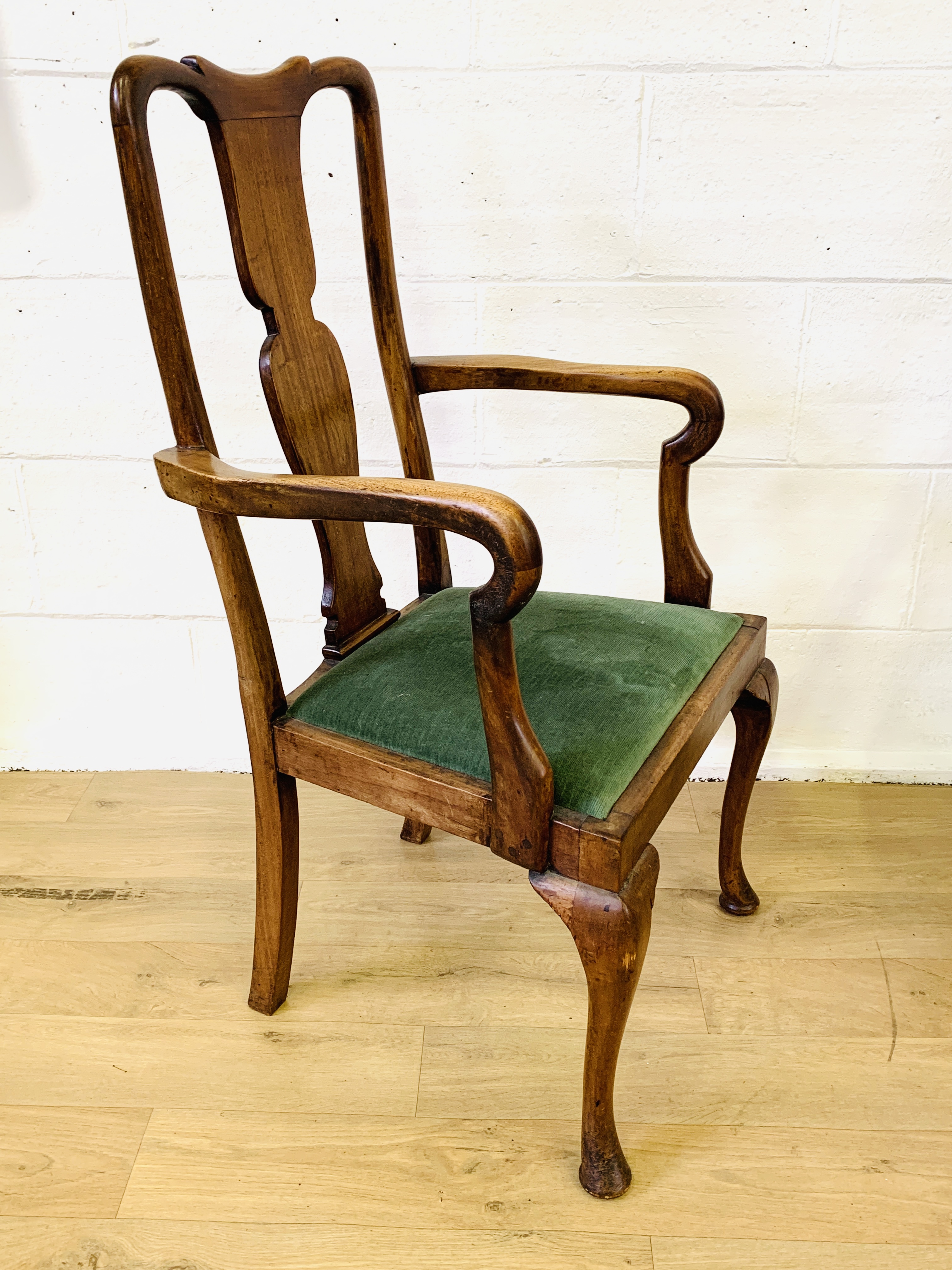 Two mahogany elbow chairs - Image 5 of 5