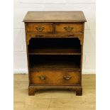 Mahogany bedside cabinet