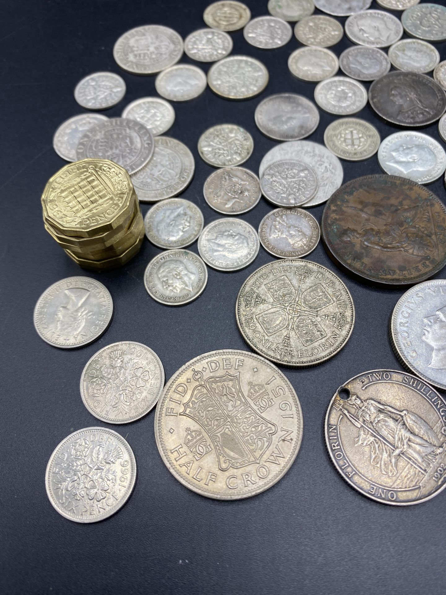 Quantity of British coins - Image 2 of 7