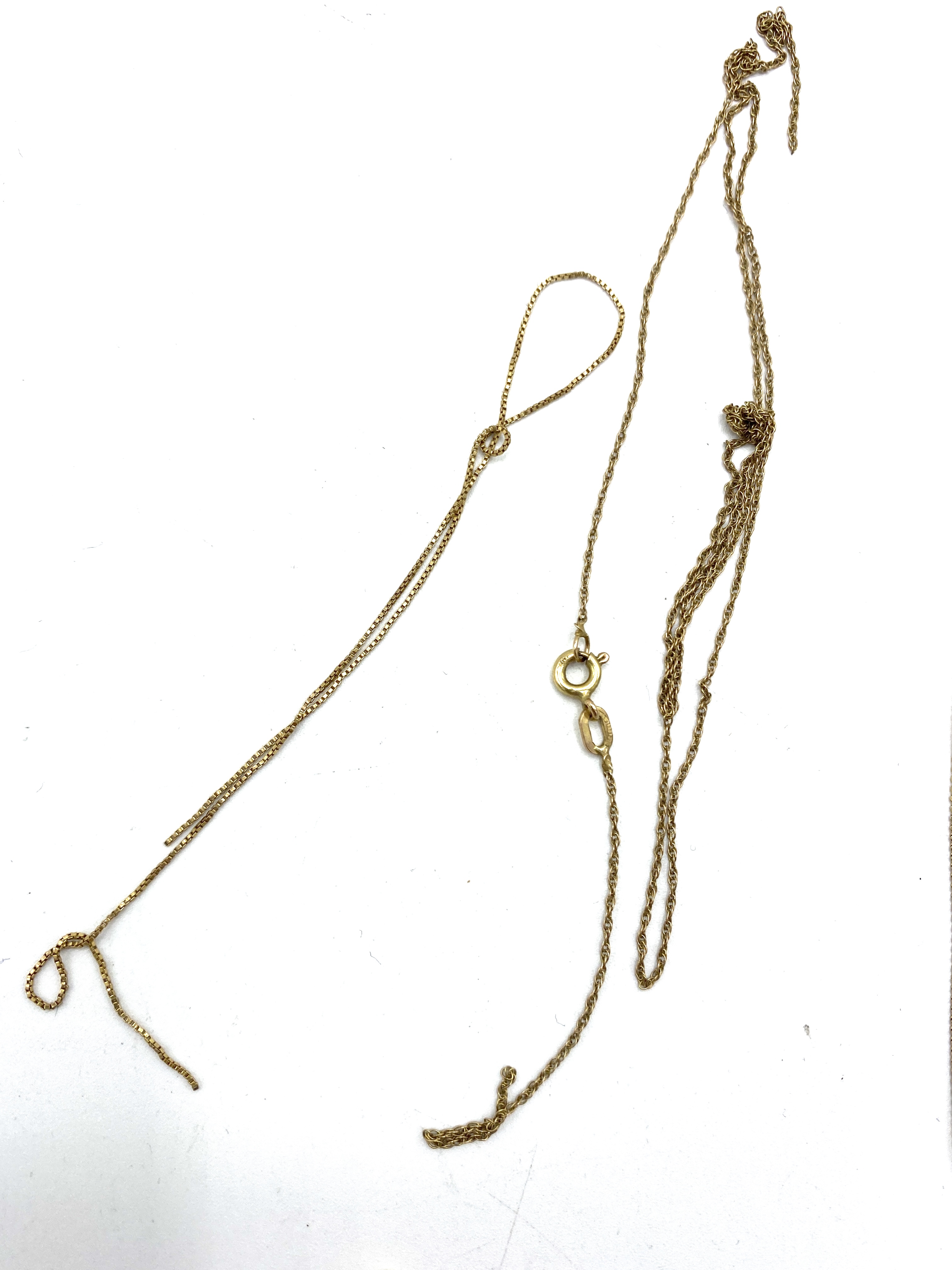 Four 9ct gold chains - Image 3 of 5