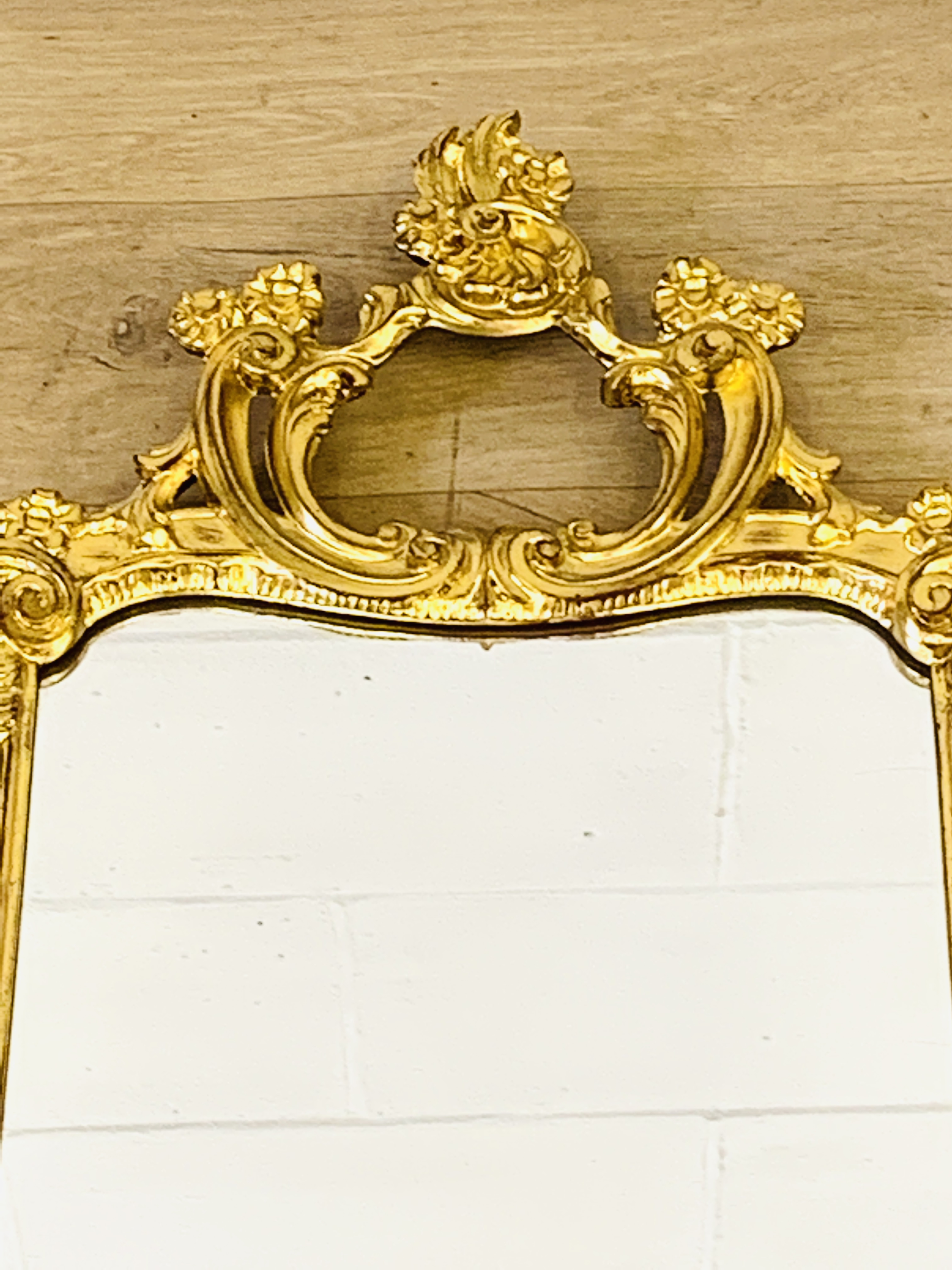 Giltwood mirror - Image 3 of 4