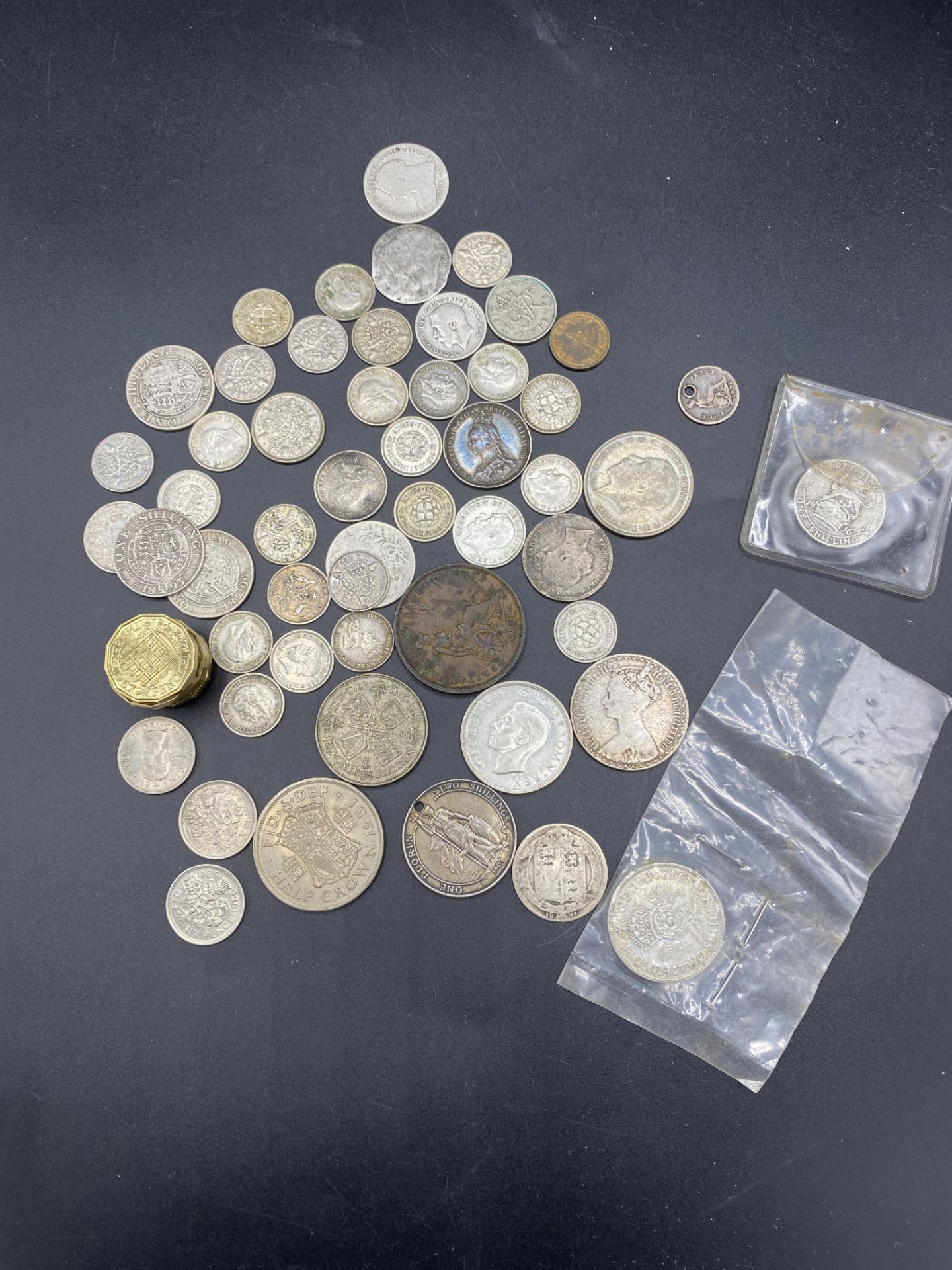 Quantity of British coins