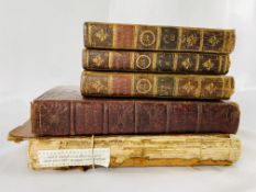 Five Georgian books