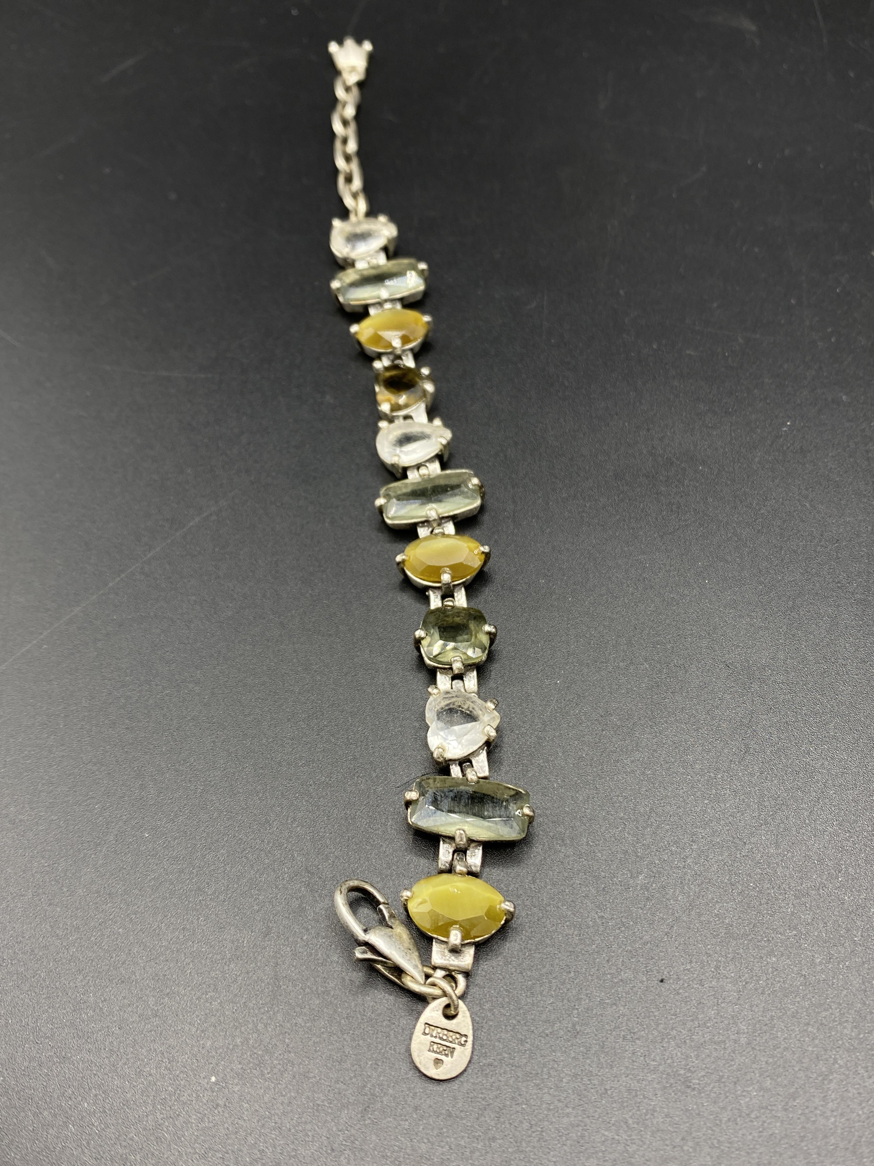 Dyrberg Kern bracelet together with a silver necklace - Image 7 of 8