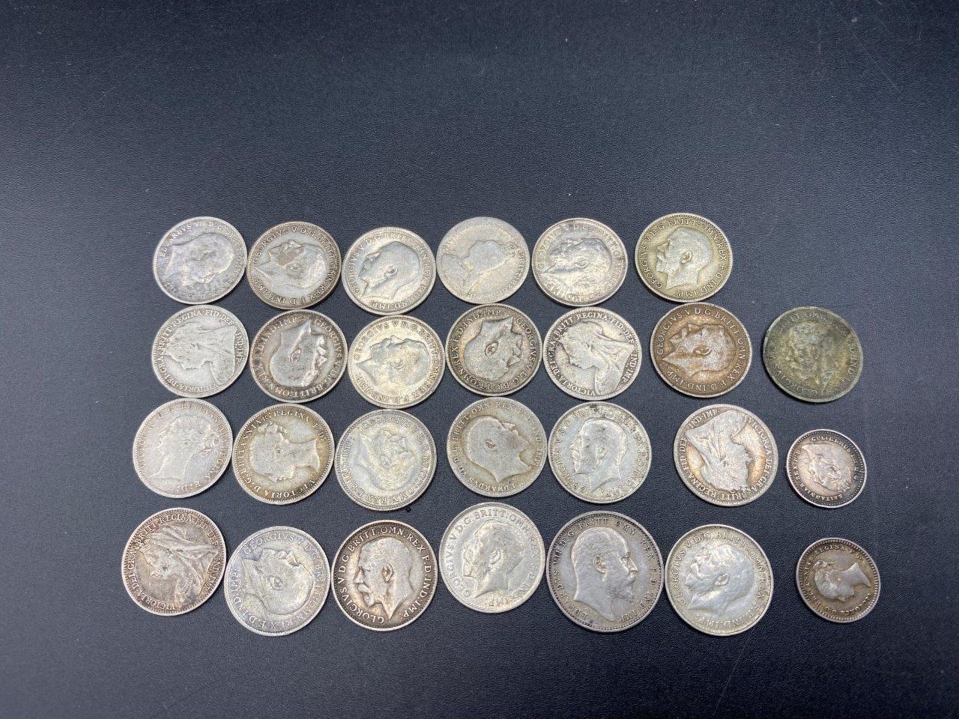 Quantity of silver Maundy coins