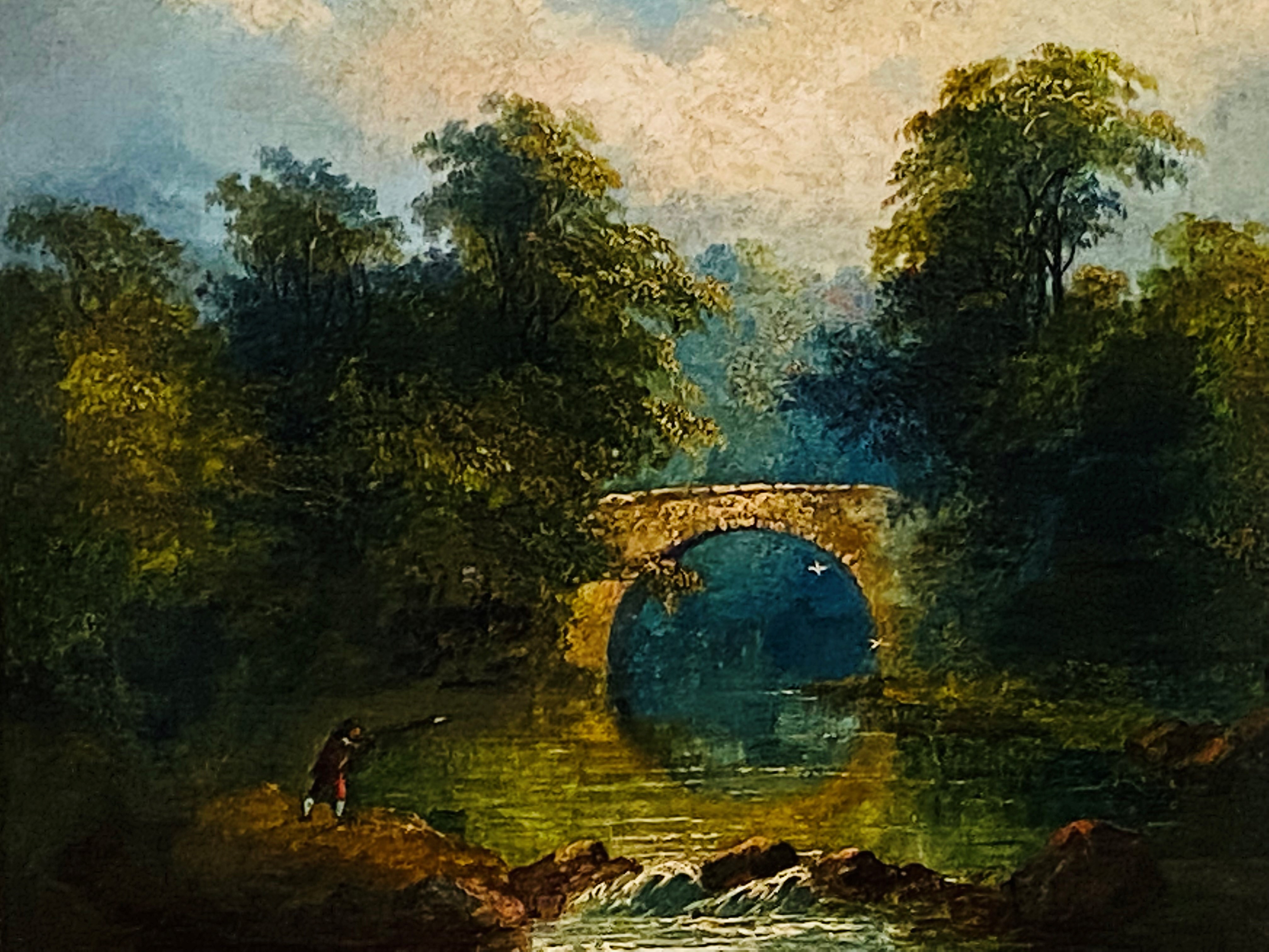 19th century oil on canvas - Image 2 of 2