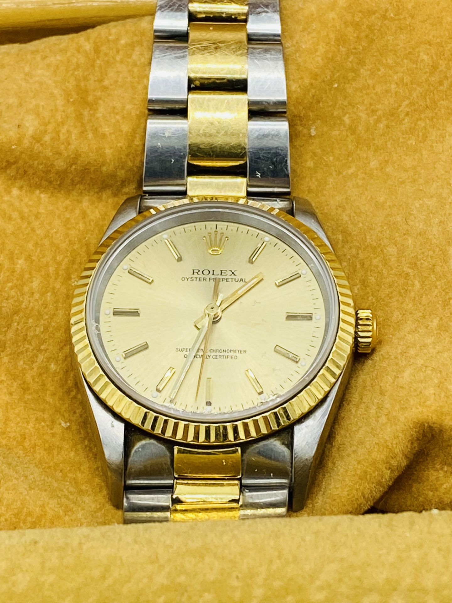 Rolex Oyster Perpetual watch - Bild 2 aus 9