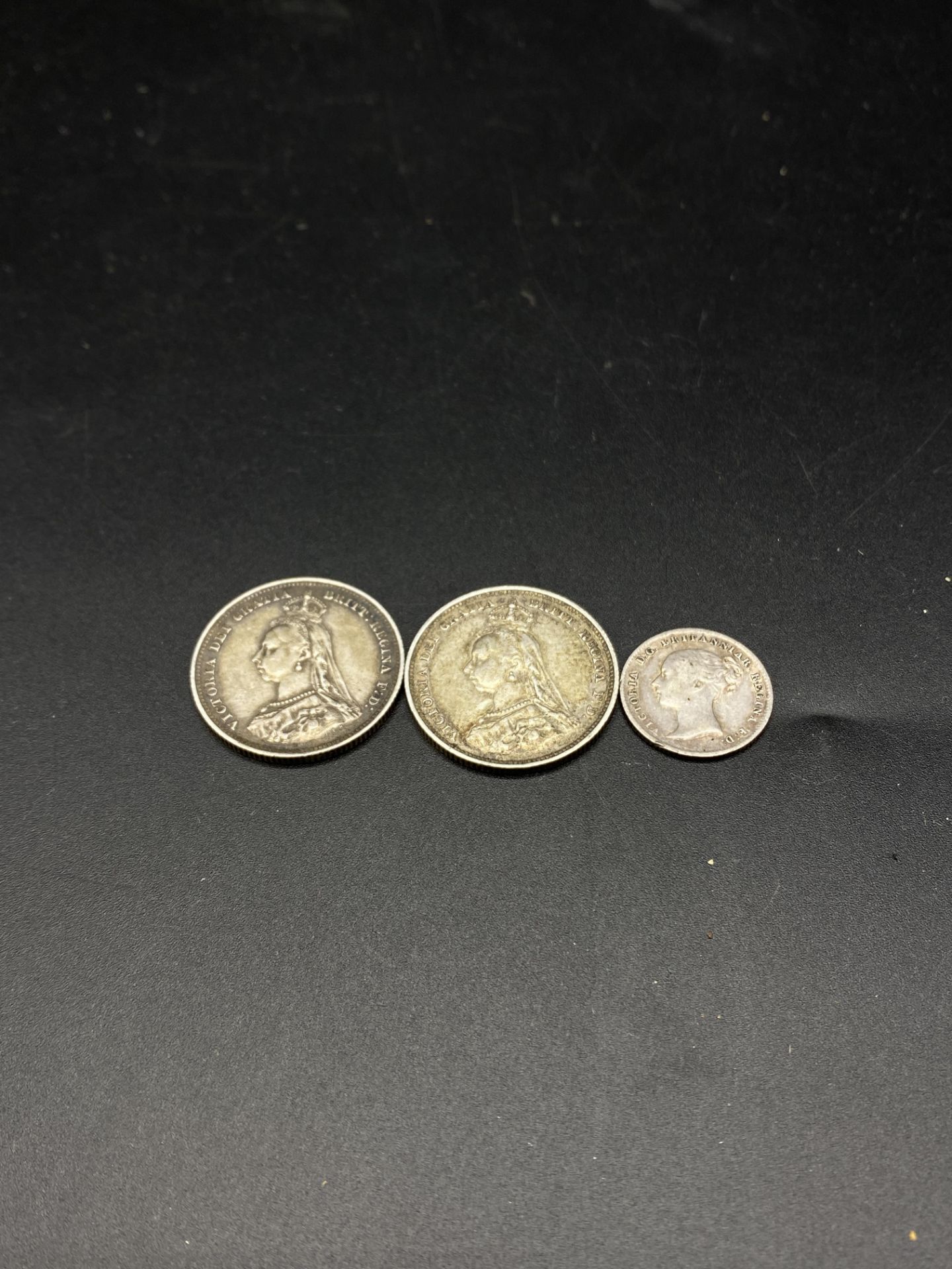 Quantity of Victorian silver coins